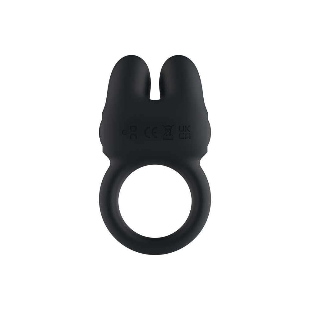 Passion Play dual motors vibrating cock ring made of body-safe silicone for enhanced pleasure.