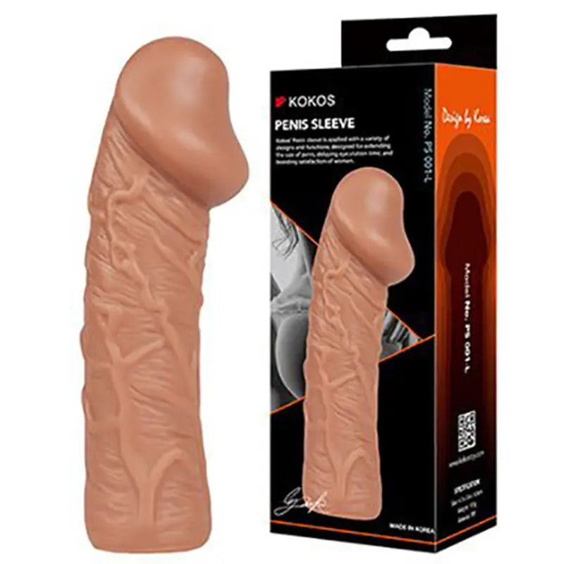 Affordable quality Kokos Penis Sleeve 1 -  Large Penis Extension Sleeve  from Kokos by Discreet Intimate Essentials with Discreet Delivery 