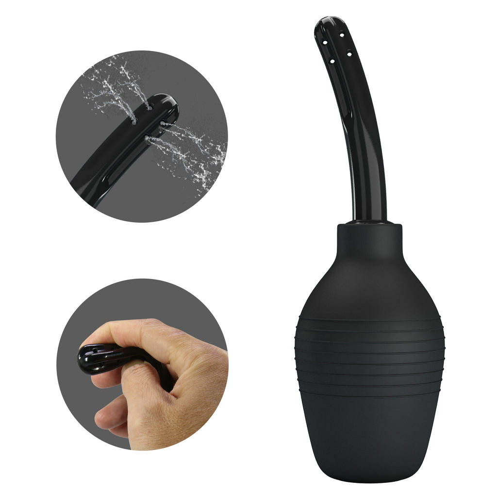 MR PLAY Anal Douche -  -  Unisex Douche - 310 ml Capacity with ergonomic squeeze bulb for easy use.