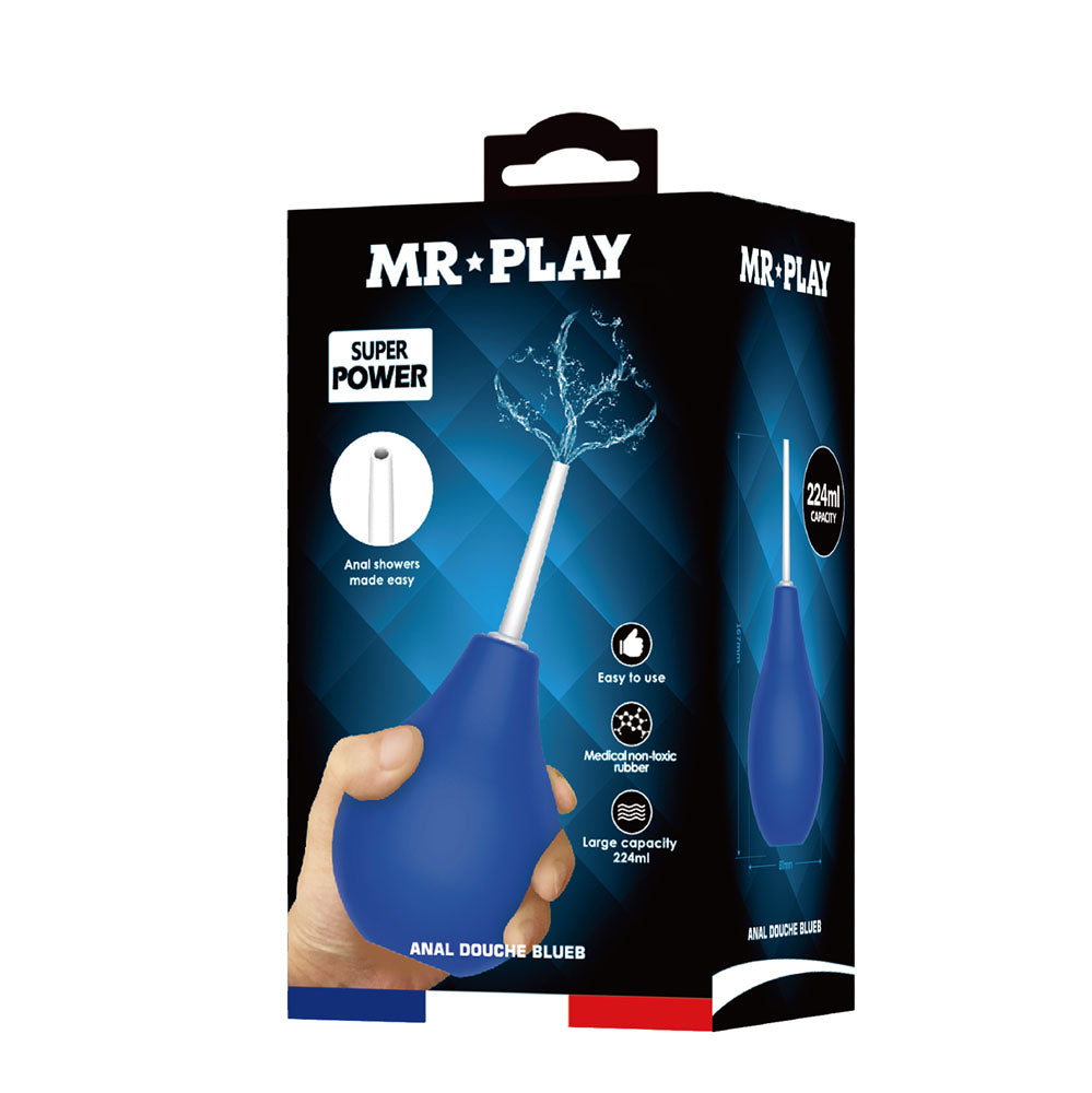 MR PLAY Anal Douche -  -  Unisex Douche - 224 ml Capacity packaging with super power features.