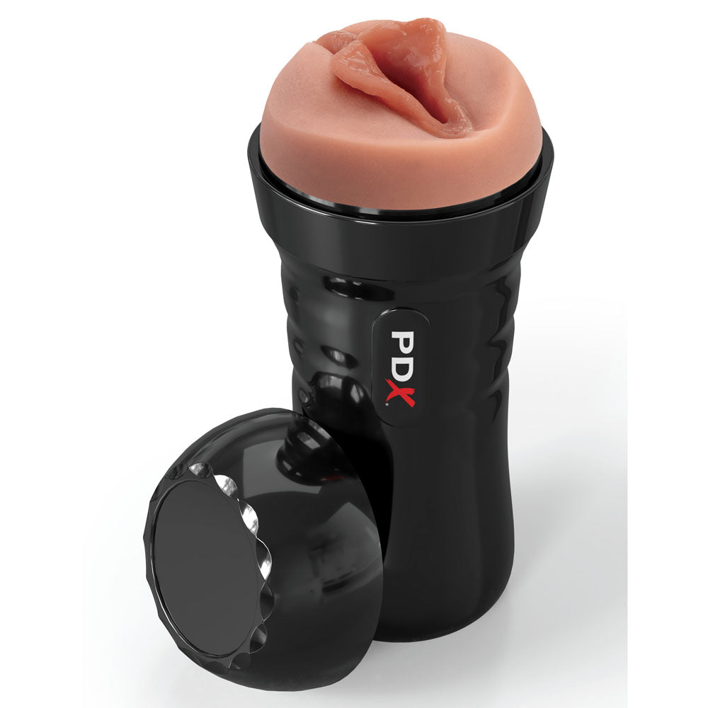 PDX Extreme Wet Pussies - Super Luscious - Vagina Stroker with realistic design and self-lubricating technology.