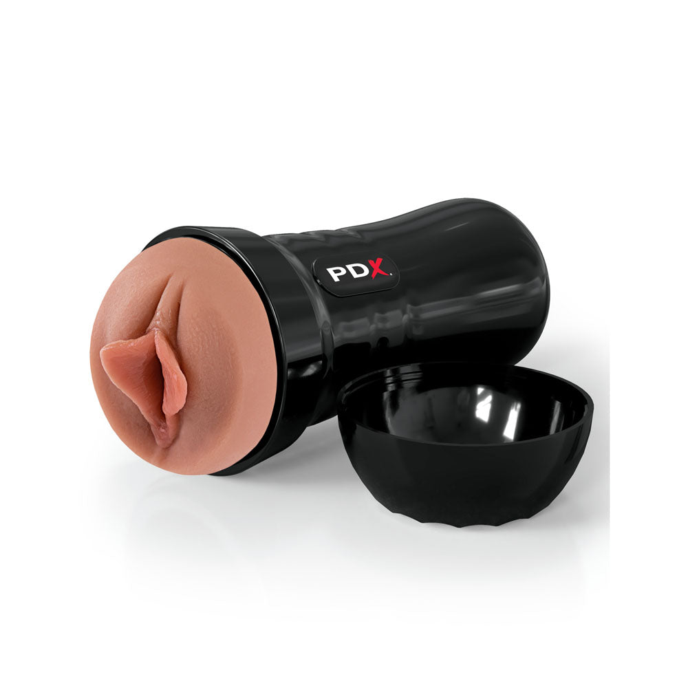 PDX Extreme Wet Pussies - Super Luscious - Vagina Stroker showcasing a realistic design for male pleasure.