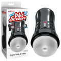 PDX Extreme Wet Strokers Super Slide & Glide - Stroker in packaging with self-lubricating feature for ultimate pleasure.