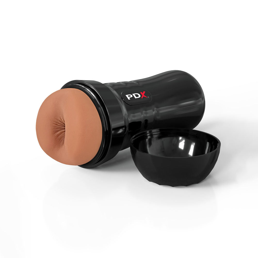 PDX Wet Bussies Super Bangin Butt -  -  Anal Stroker with realistic design and self-lubricating feature