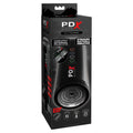 Pipedream Extreme Toyz Elite Moto Blower -  Powered Masturbator packaging featuring suction and vibration functions.