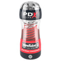 PDX Elite Viewtube 2 -  Stroker transparent see-thru vaginal toy designed for visual stimulation and pleasure.