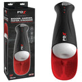PDX Elite Fap-O-Matic Pro XL - /Red -  USB Rechargeable Auto Stroker with powerful suction-action for enhanced pleasure.