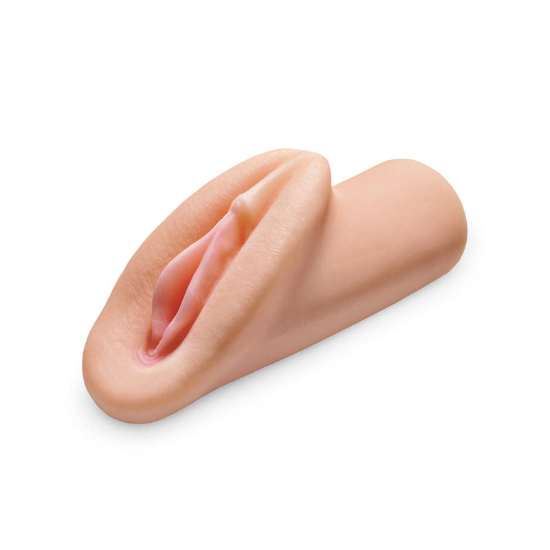 Realistic vagina stroker showcasing ultra-realistic design and soft texture for enhanced pleasure.