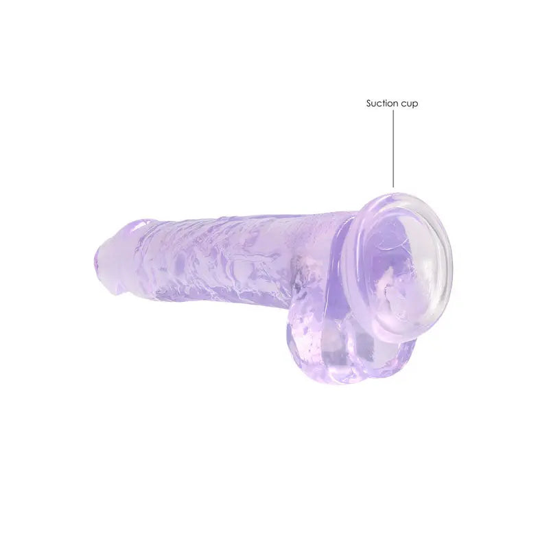 REALROCK 8'' Realistic Dildo With Balls -  20.3 cm Dong Shots Toys Discreet Intimate Essentials.