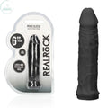 REALROCK 6'' Realistic Penis Sleeve -  -  15.2 cm Penis Extension Sleeve Shots Toys