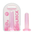 REALROCK Non Realistic Dildo With Suction Cup - 13.5 cm -  13.5 cm Dong