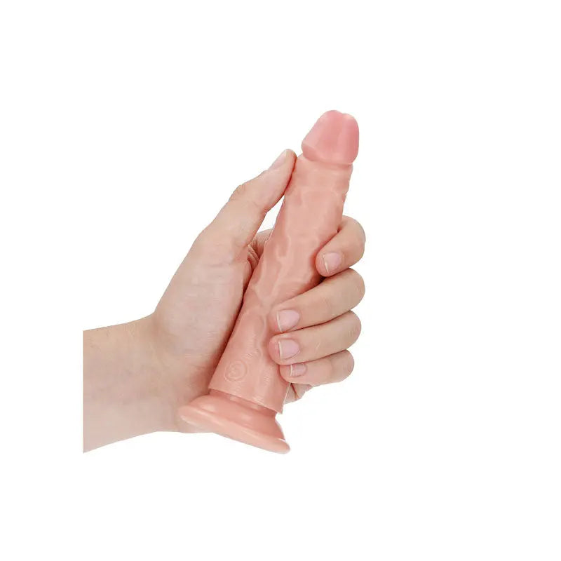 REALROCK Realistic Slim Dildo without Balls - 15.5 cm -  15.5 cm (6'') Dong Shots Toys Discreet Intimate Essentials.