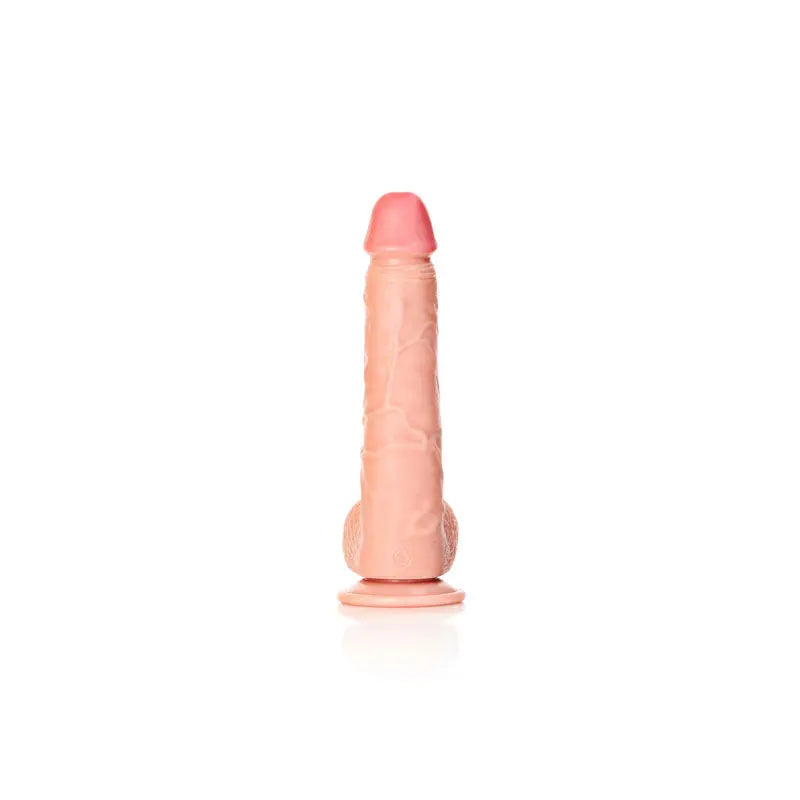 REALROCK Straight Realistic Dildo with Balls - 25.5 cm -  25.5 cm (10'') Dong Shots Toys Discreet Intimate Essentials.