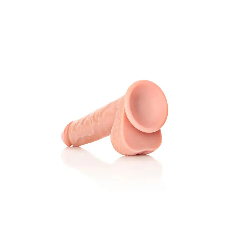 REALROCK Straight Realistic Dildo with Balls - 25.5 cm -  25.5 cm (10'') Dong Shots Toys Discreet Intimate Essentials.