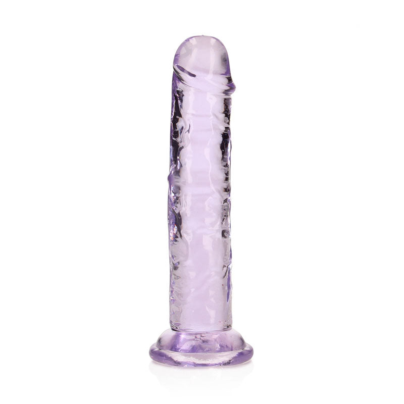 REALROCK 15.5 cm Straight Dildo -  -  15.5 cm (6'') Dong in clear design, perfect for intimate essentials for her.