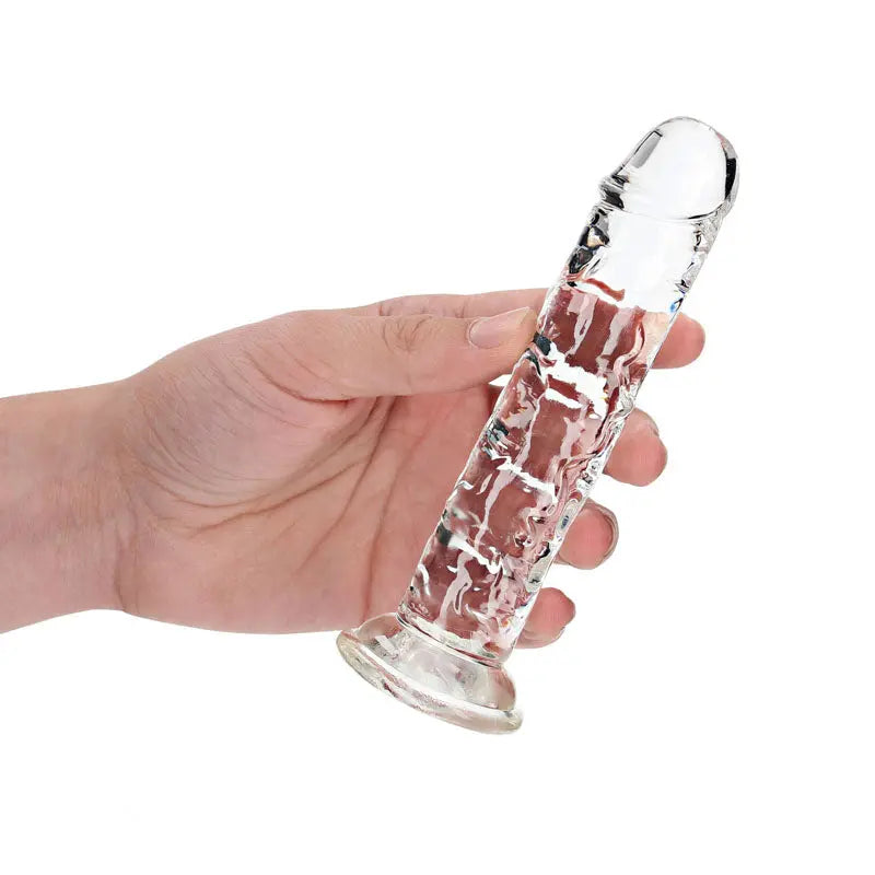 Affordable quality REALROCK 15.5 cm Straight Dildo -  -  15.5 cm (6'') Dong  from Shots Toys by Discreet Intimate Essentials with Discreet Delivery 