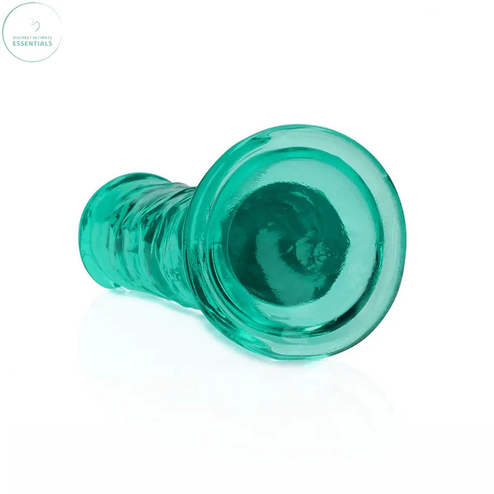 REALROCK 15.5 cm Straight Dildo - Turquoise - Turquoise 15.5 cm (6'') Dong Shots Toys