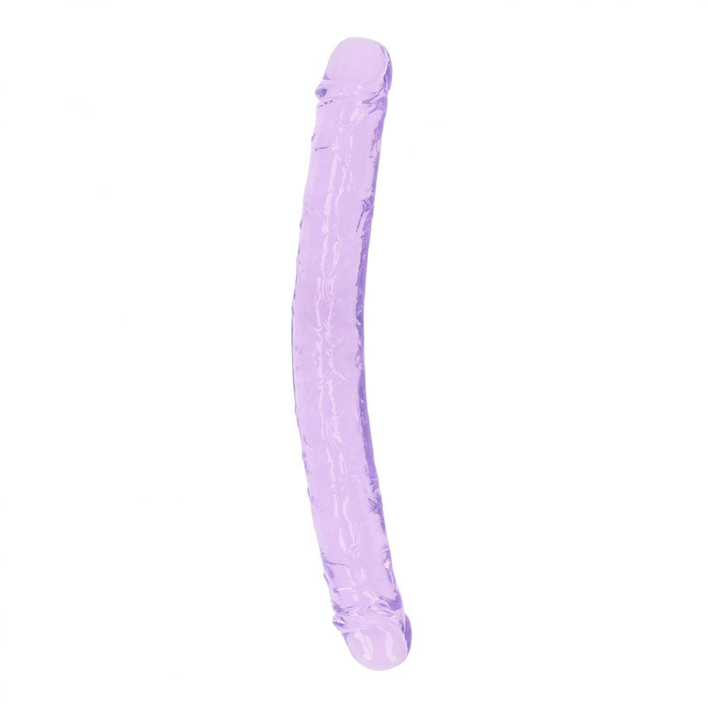REALROCK 34 cm Double Dong -  -  34 cm (14'') Double Dong in clear design for intimate essentials.