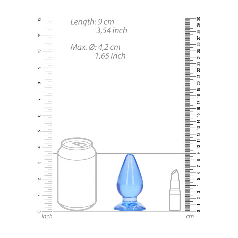 REALROCK 9 cm Anal Plug -  -  9 cm (3.5'') Butt Plug