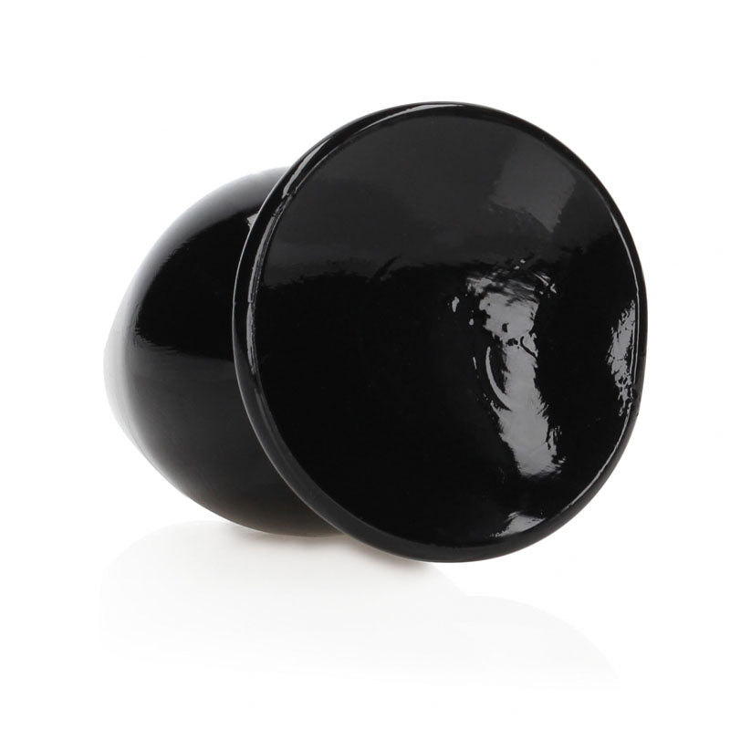 REALROCK 11.5 cm Anal Plug -  -  11.5 cm (4.5'') Butt Plug, black anal plug for intimate essentials.