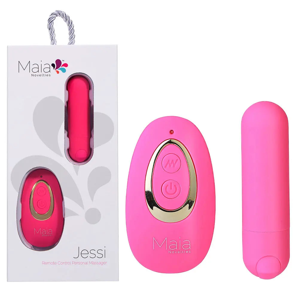 Maia JESSI Remote -  7.6 cm USB Rechargeable Bullet with Wireless Remote Maia Toys Discreet Intimate Essentials.