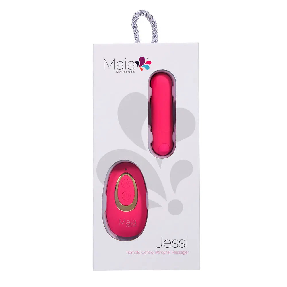 Maia JESSI Remote -  7.6 cm USB Rechargeable Bullet with Wireless Remote Maia Toys Discreet Intimate Essentials.