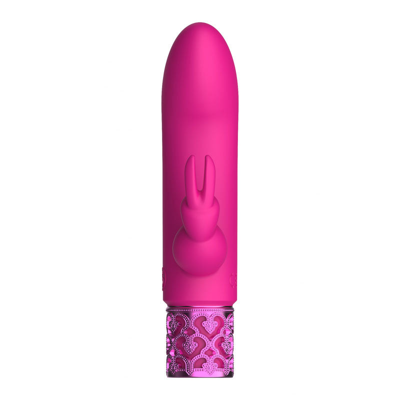 ROYAL GEMS Dazzling - Silicone Rechargeable Bullet - 12 cm USB Rechargeable Bullet for intimate essentials for her.