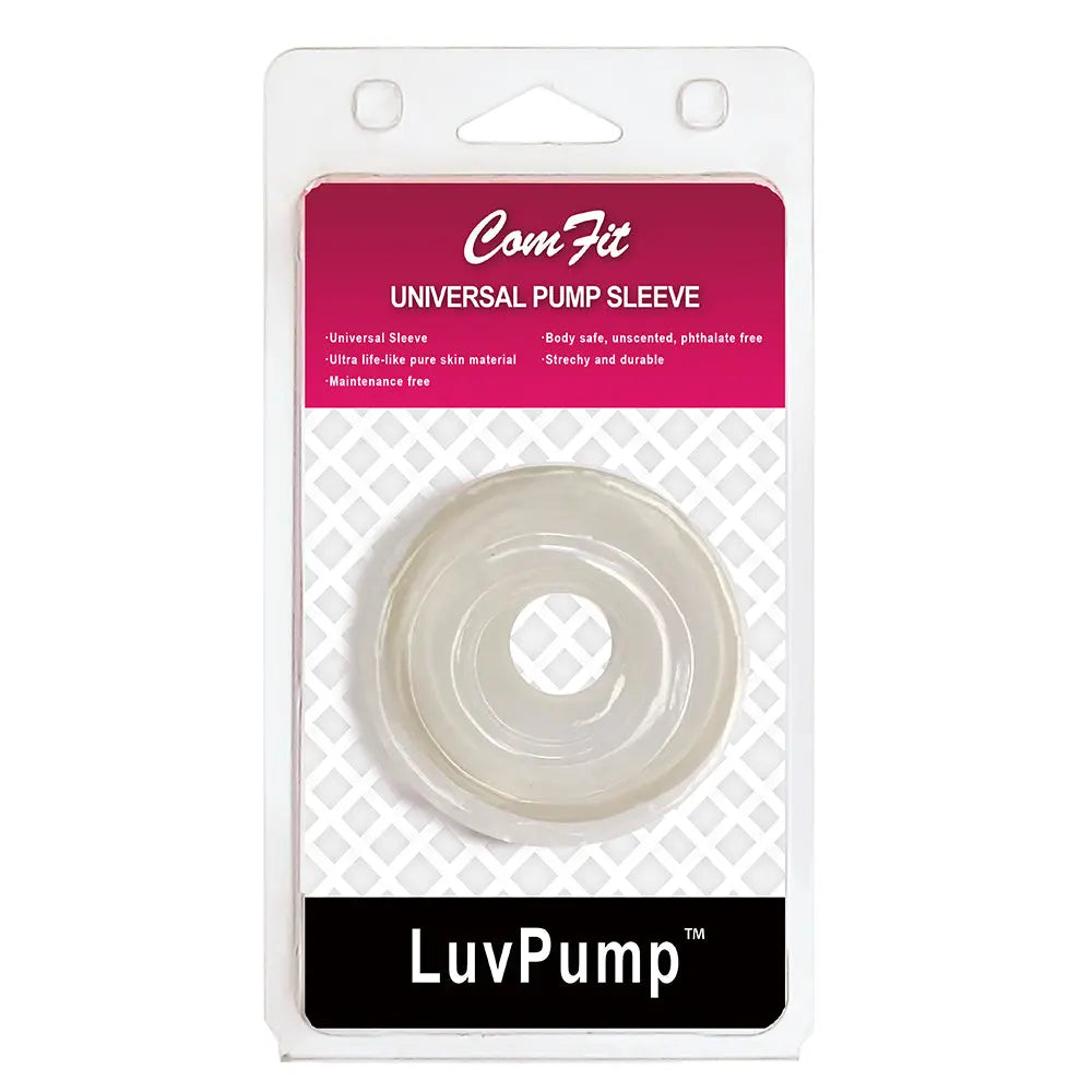 Affordable quality LuvPump ComFit Silicone Sleeve -  -  Universal Penis Pump Sleeve  from LuvPump by Discreet Intimate Essentials with Discreet Delivery 