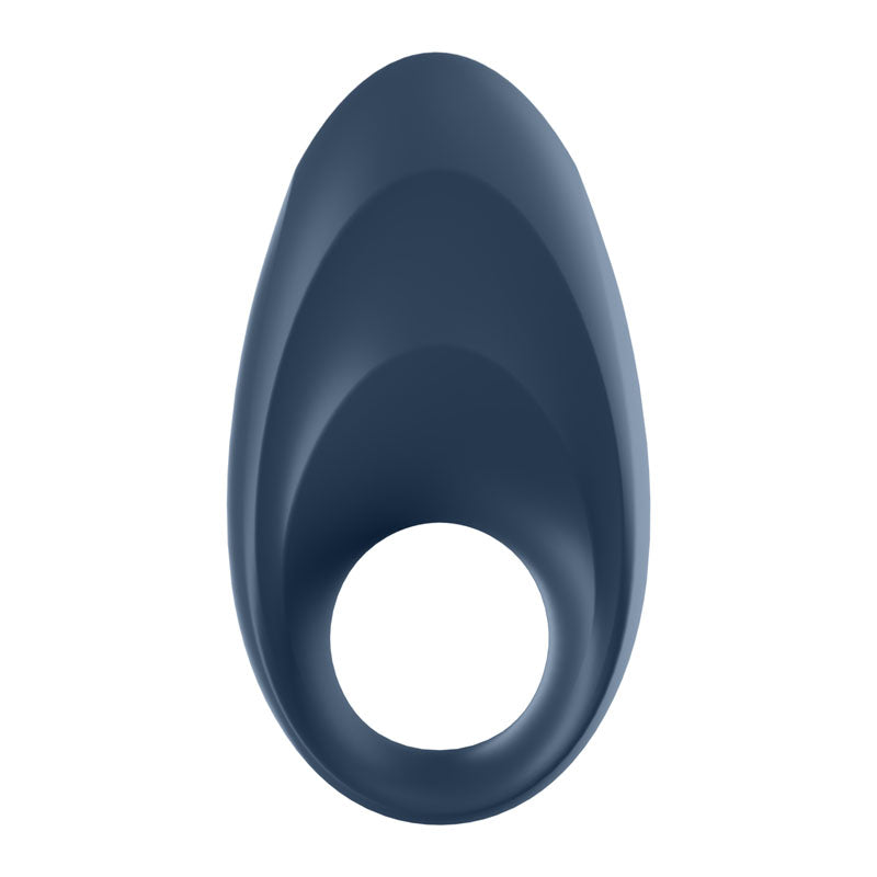 Satisfyer Mighty One - App Controlled Vibrating Cock Ring in sleek design, ideal for enhanced intimacy and pleasure.