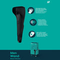 Satisfyer Men Wand -  USB Rechargeable Vibrating Masturbator Wand Satisfyer Discreet Intimate Essentials.