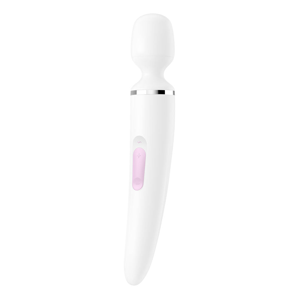 Satisfyer Wand-er Woman -  USB Rechargeable Massager Wand for intimate essentials and relaxation.