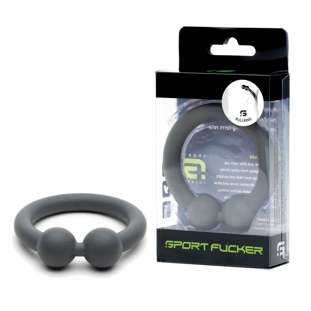 Sport Fucker Bullring - Grey Cock Ring Sport Fucker Discreet Intimate Essentials.