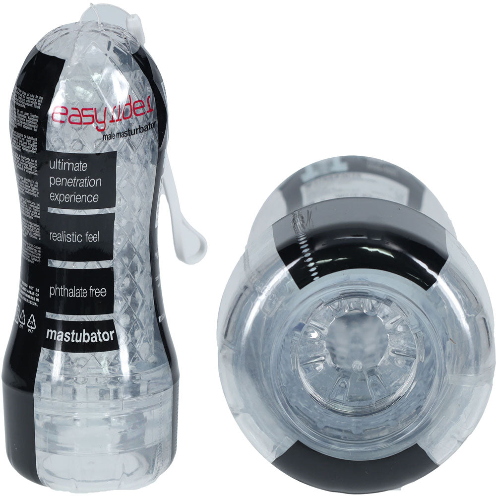 SHOTS Easy Rider -  -  Vagina Stroker, male masturbator with realistic feel and phthalate free material.