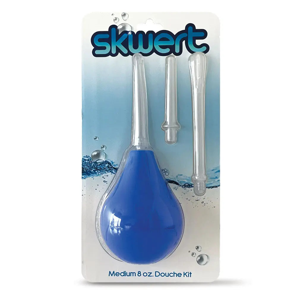 Skwert Medium 8 oz Douche Kit -  240 ml Unisex Douche Kit C1 Releasing Discreet Intimate Essentials.