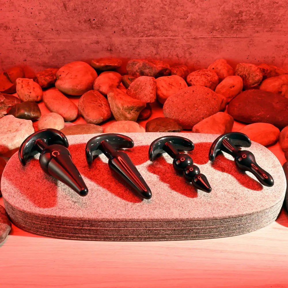 Selopa INTRO TO PLUGS -  Butt Plugs - Set of 4 Selopa Discreet Intimate Essentials.