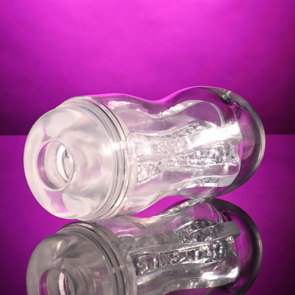 Selopa STROKE OF LUCK - Stroker in a clear ergonomic design for comfortable grip and enjoyable use.