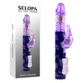 Selopa BUNNY THRUSTER - 24.8 cm Thrusting Rabbit Vibrator with vibration, rotation and thrusting functions.