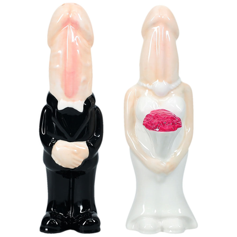 S-LINE The Dickheads - Salt and Pepper Shakers - Novelty Salt & Pepper Shakers for a humorous kitchen decor.