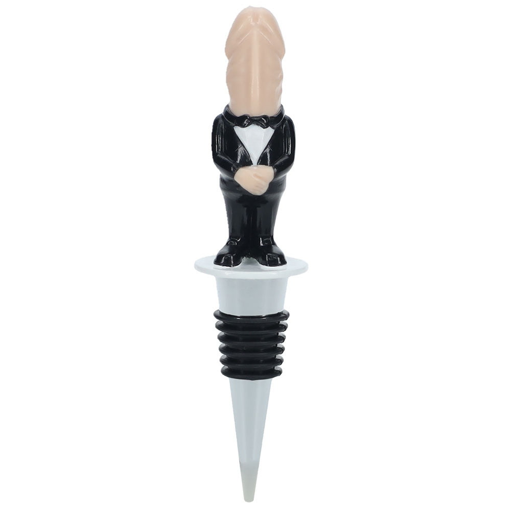S-LINE The Dickheads - Groom Bottle Stopper - Novelty Wine Bottle Stopper for parties and fun wine moments.