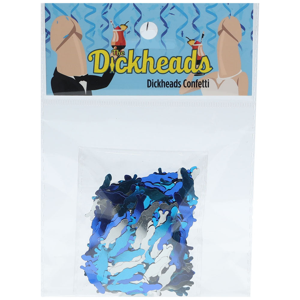 S-LINE The Dickheads - Confetti - Novelty Dicky Confetti in colorful shapes for party celebrations.