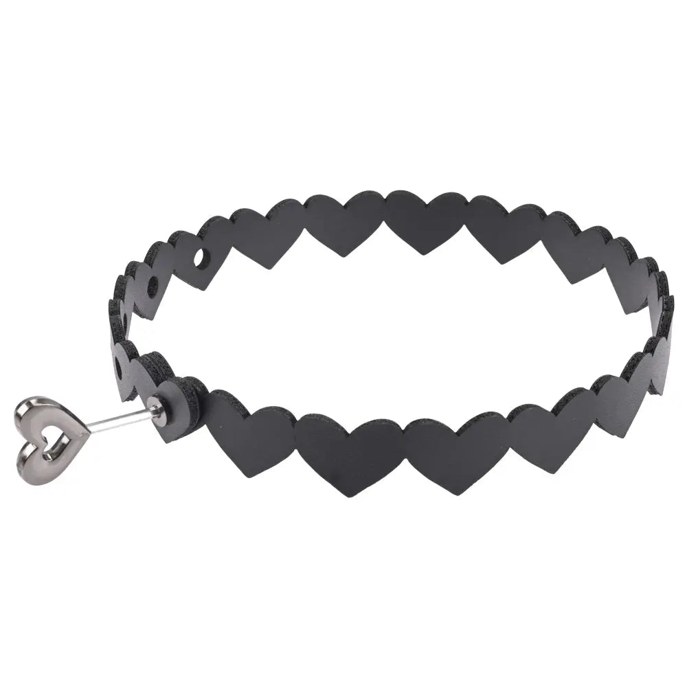 Sex & Mischief Heart Day Collar -  Collar Sportsheets Discreet Intimate Essentials.