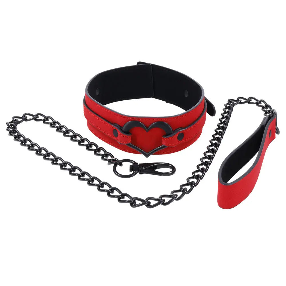 Sex & Mischief Amor Collar and Leash -  Restraint Sportsheets Discreet Intimate Essentials.
