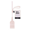 Sex & Mischief Peaches n CreaMe Riding Crop - Peach 30 cm Crop Whip with a soft faux leather design and impact tag