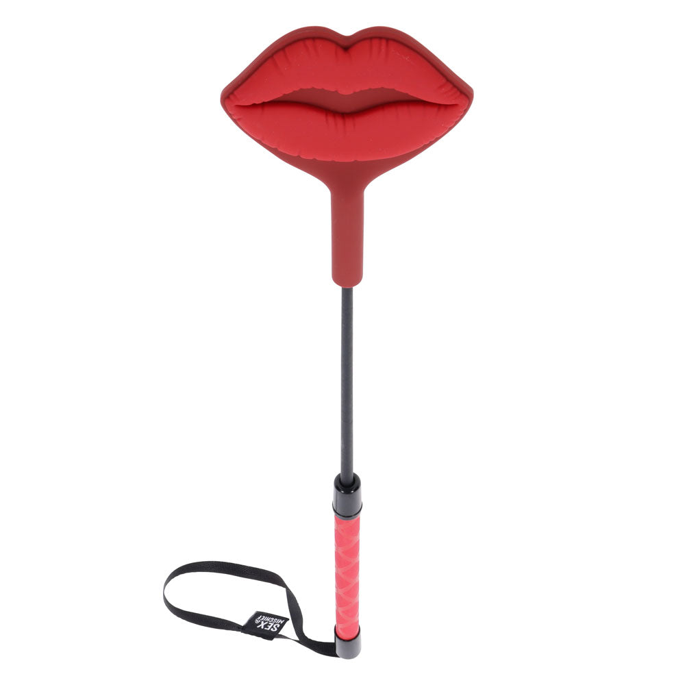 S&M Exs & Ohs Kiss Crop -  Silicone Tipped Crop Whip