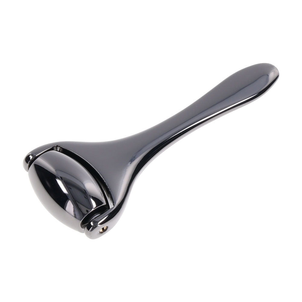 S&M Exs & Ohs Temperature Play Sensory Roller - Gunmetal Roller for intimate temperature play.