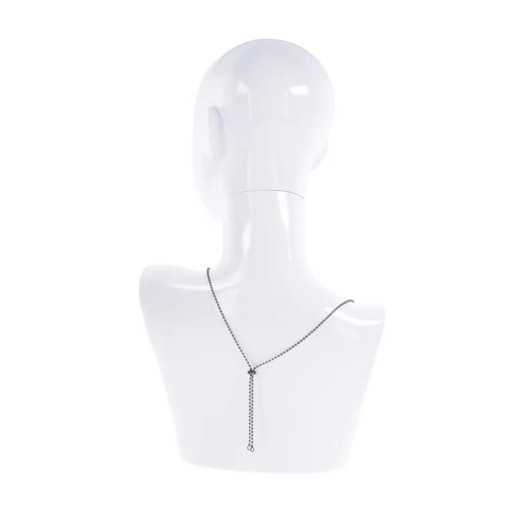 S&M Exs & Ohs Body Jewelry with Nipple Ties - Metal Chain with Nipple Ties Sportsheets Discreet Intimate Essentials.