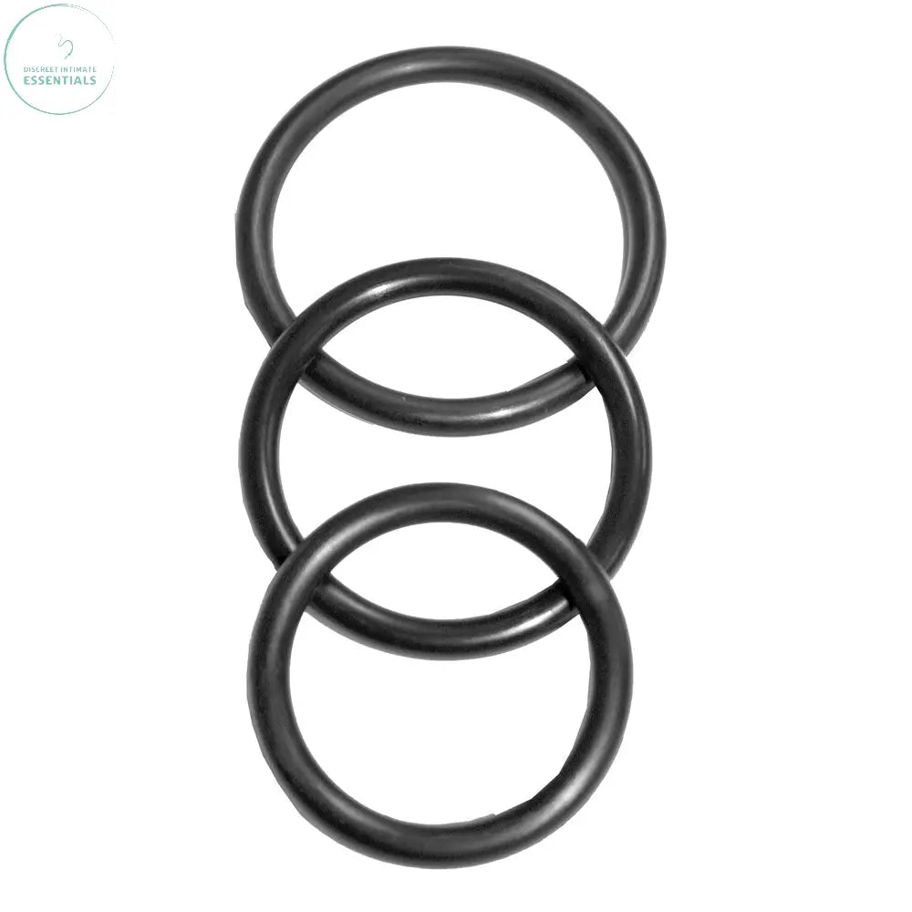 Affordable quality Sex & Mischief Nitrile Cock Ring 3 Pack -  Cock Rings - Set of 3 Sizes  from Sportsheets by Discreet Intimate Essentials with Discreet Delivery 