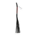 Sex & Mischief Mahogany Flogger - 76 cm Flogger Whip with Wooden Handle Sportsheets Discreet Intimate Essentials.