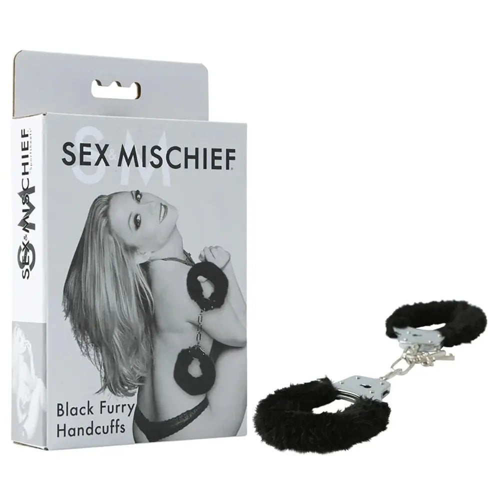 Sex & Mischief Furry Handcuffs -  -  Restraints Sportsheets Discreet Intimate Essentials.