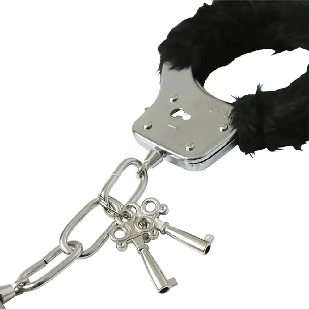 Sex & Mischief Furry Handcuffs -  -  Restraints Sportsheets Discreet Intimate Essentials.